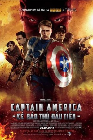 Xem phim Captain America: Kẻ Báo Thù Đầu Tiên